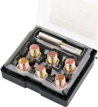 Karterio tepalo išleidimo varžtų sriegio remonto rinkinys - M13x1.5