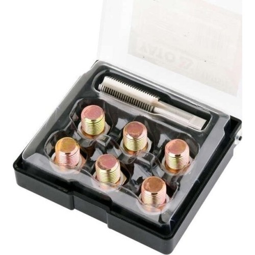 Karterio tepalo išleidimo varžtų sriegio remonto rinkinys - M18x1.5