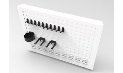Handles kit for peg board panel 10pcs