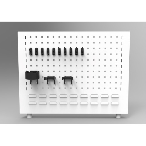 Handles kit for peg board panel 10pcs