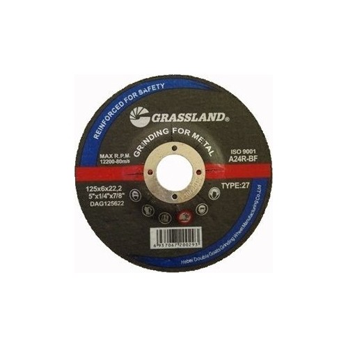 Metalo šlifavimo diskas 125x6.0x22.2 27