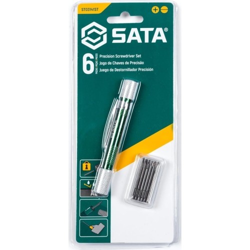 Mini scewdriver with interchagable tips (6pcs) (pl/PH)