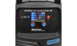Inverter synergy welder DIGIMIG 351 DUALPULSE 4R