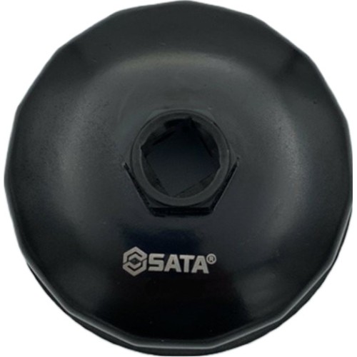 Galvutė tepalo filtrui - 74mm, 15-kampė (1/2)