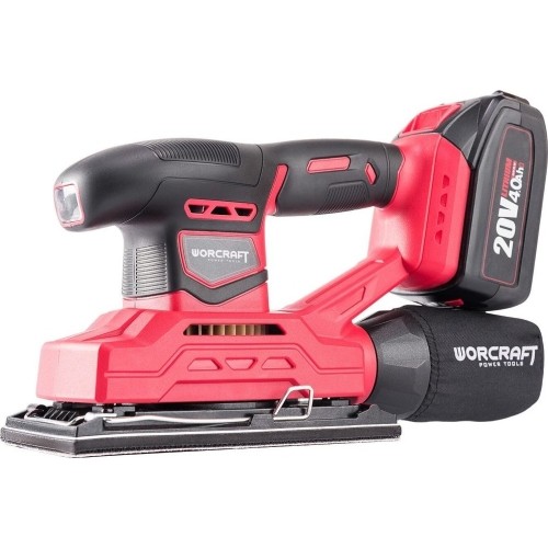 Akumuliatorinis šlifuoklis orbitinis 94x185mm 20V LI-ION