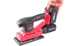 Akumuliatorinis šlifuoklis orbitinis 94x185mm 20V LI-ION