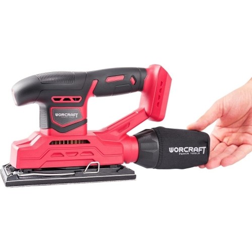 Akumuliatorinis šlifuoklis orbitinis 94x185mm 20V LI-ION