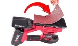 Akumuliatorinis šlifuoklis orbitinis 94x185mm 20V LI-ION