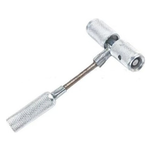 Valve fishing tool with short flexible cable