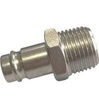 Air quick coupler M. External thread 3500 l/min - 1/2"