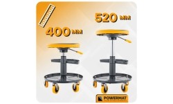 Telescopic workshop chair 