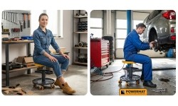 Telescopic workshop chair 