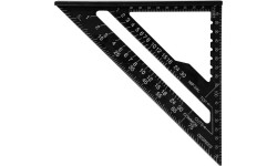 Aluminium angle square 180mm inch/metric scale