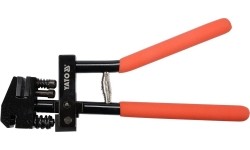 Combination edge setter / hole punch pliers