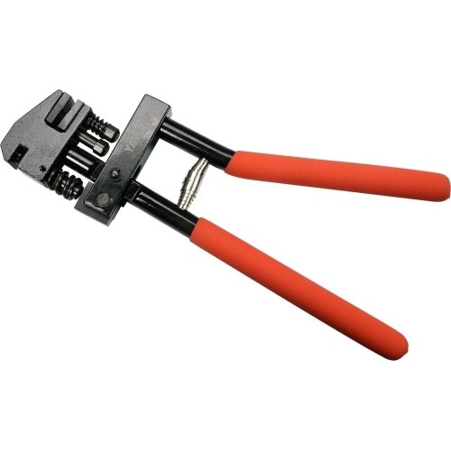 Combination edge setter / hole punch pliers