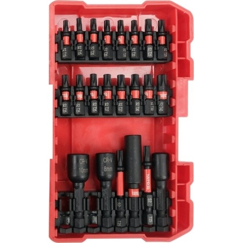 Dr. 1/4" Impact screwdriver bit set 54pcs (FLAT, PZ, PH, TORX)