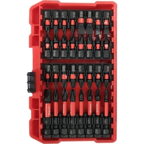 Dr. 1/4" Impact screwdriver bit set 54pcs (FLAT, PZ, PH, TORX)