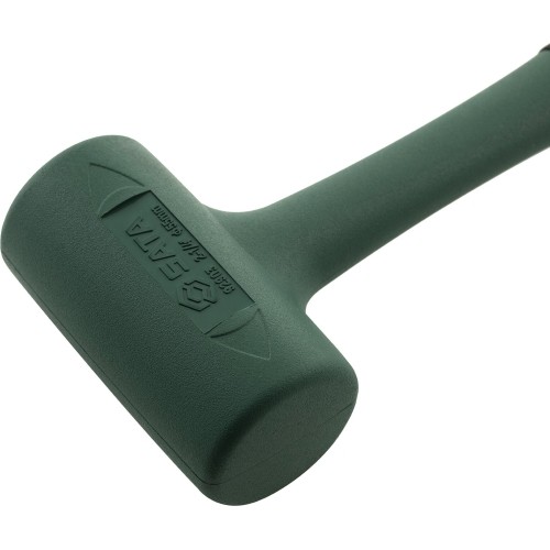 Rubber mallet with schock absorbing head - 0.4kg, Ø 35mm, L280mm