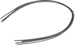 Plastiko suvirinimo juostų rinkinys (5vnt) (PVC polivinilchloridas) 2.5x5mm 5х1m