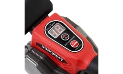 Akumuliatorinis vibracinis įrankis plytelėms su plastikine dėže 20V 2.0Ah