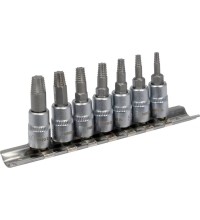 Extractor set 7pcs (thin) 1/4" TORX