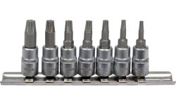 Extractor set 7pcs (thin) 1/4" TORX