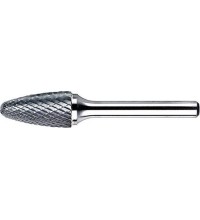 Freza kietmetalio F išgaubta užapvalinta - Ø10 x 20mm