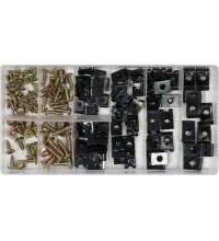 Kėbulo savisriegių varžtų ir U-tipo poveržlių rink. (170vnt)