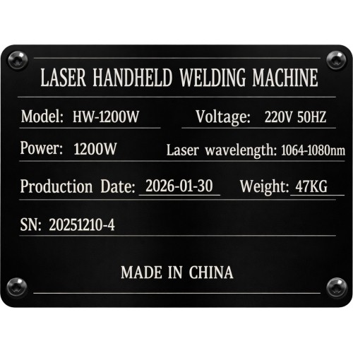 Laser welder FORBY® HD 1200 AIR (air-cooled)