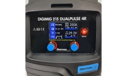 Inverter welder Sherman DIGIMIG 215 DUALPULSE 4R