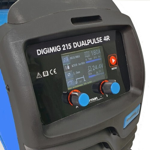 Inverter welder Sherman DIGIMIG 215 DUALPULSE 4R