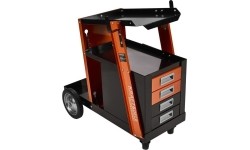 Trolley with drawers, space for a cylinder (load up to 75kg)