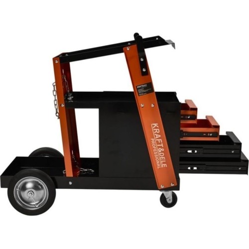Trolley with drawers, space for a cylinder (load up to 75kg)