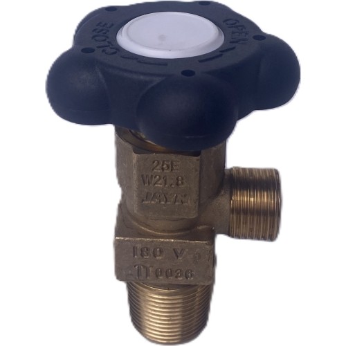 Argono (Ar) dujų baliono ventilis (EURO veržlė W21.8)