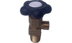 Argono (Ar) dujų baliono ventilis (EURO veržlė W21.8)