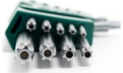 L-type hex key TORX  set 9pcs. (T10-T50) with hole