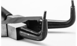 Circlip pliers. Internal. Bent - 5", L125mm