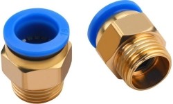 Greito jungimo vožtuvų su sriegiais rinkinys (4 - 16mm)(1/8"+1/4"+1/2") 72vnt.