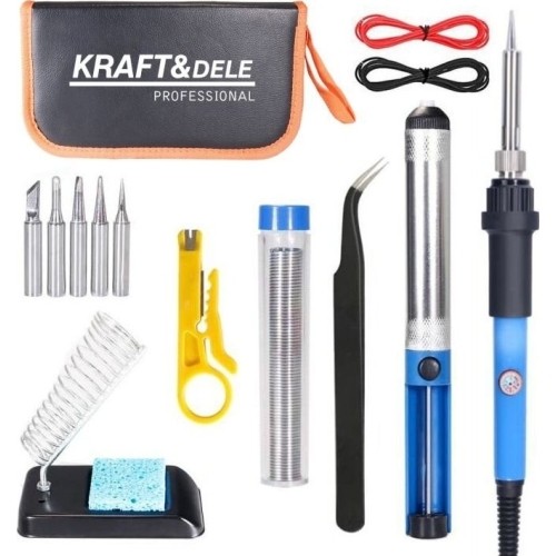 Precision soldering iron 80W, 220-480°C 9pcs