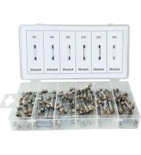Glass fuse set 120pcs 5-30A