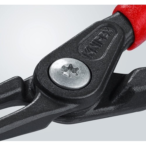 Replės vidiniams žiedams. Lenktos 165mm (Ø19-60mm) KNIPEX