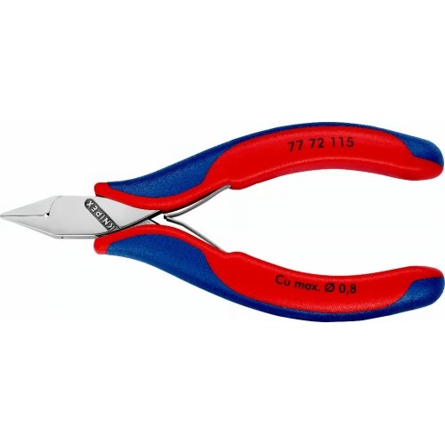 Šoninio kirpimo replės elektromechanikai 115mm KNIPEX