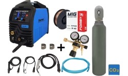 Komplektas Sherman DIGIMIG 215 DUALPULSE 4R (aparatas + dujų balionas + reduktorius + viela + kt.)