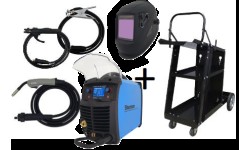 Pusautomačio KOMPLEKTAS SHERMAN DIGIMIG 205 LCD SYNERGIC su skydeliu V6 ir vežimėliu