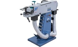 Vamzdžių ir profilių galų šlifavimo staklės su integruota dulkių nutraukimo sistema KBR 100 x 2000 DC-2