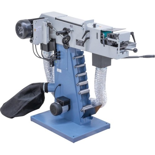 Pipe and profile end grinding machine with aspiration KBR 100 x 2000 DC-2