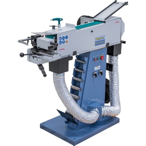 Vamzdžių ir profilių galų šlifavimo staklės su integruota dulkių nutraukimo sistema KBR 100 x 2000 DC-2