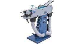 Vamzdžių ir profilių galų šlifavimo staklės su integruota dulkių nutraukimo sistema KBR 100 x 2000 DC-2