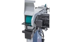 Vamzdžių ir profilių galų šlifavimo staklės su integruota dulkių nutraukimo sistema KBR 100 x 2000 DC-2