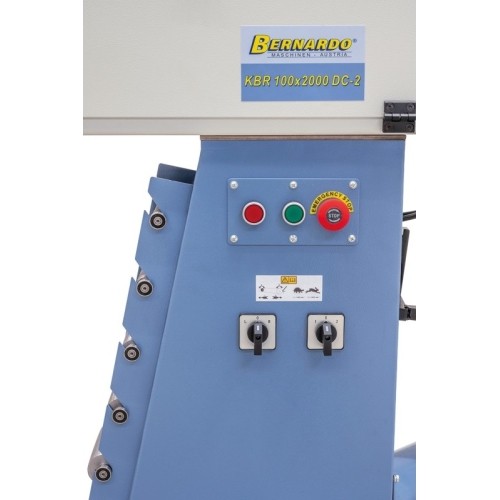 Pipe and profile end grinding machine with aspiration KBR 100 x 2000 DC-2